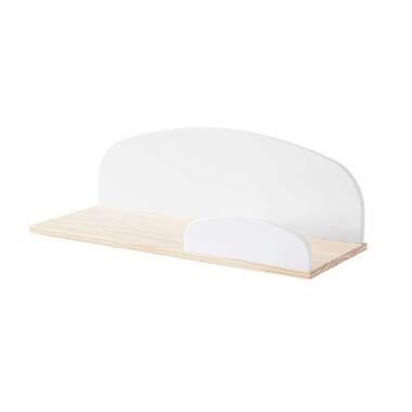Vipack wandplank Kiddy - wit - 65 cm - Leen Bakker