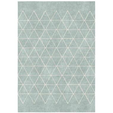 Vloerkleed Rivoli - blauw - 160x230 cm - Leen Bakker