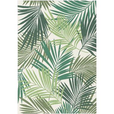 Vloerkleed Lerale - groen - 160x230 cm - Leen Bakker