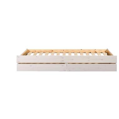 Bedverhoging Ties (incl. laden) - off-white - Leen Bakker