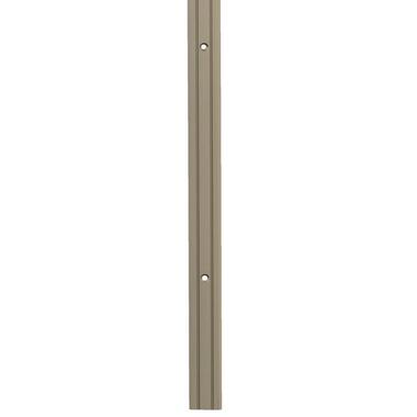 Hoekprofiel 24,5x10 mm - bruin - 100 cm - Leen Bakker