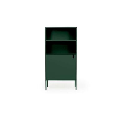 Tenzo wandkast Uno 1-deurs - groen - 152x76x40 cm - Leen Bakker