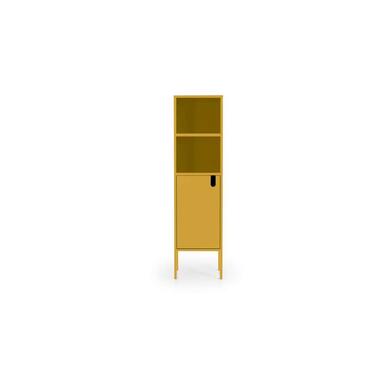 Tenzo wandkast Uno 1-deurs - mosterd - 152x40x40 cm - Leen Bakker