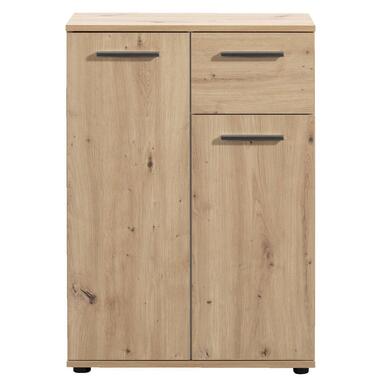 Kast Praag - eikenkleur - 85x60x35 cm - Leen Bakker