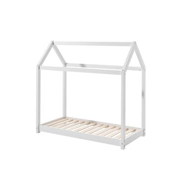 Vipack bed Cabane - wit - 70x140 cm - Leen Bakker