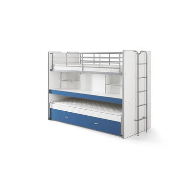Vipack hoogslaper Bonny - blauw - 221,5x101,5x161 cm - Leen Bakker