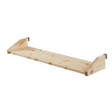 Vipack legplank Pino - naturel - 79x21x9 cm - Leen Bakker