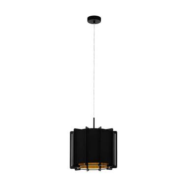 EGLO hanglamp Pineta Ø33 cm - zwart/goud - Leen Bakker