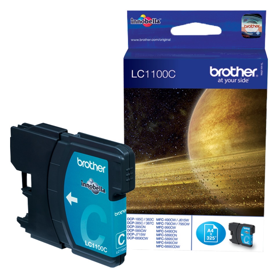 Brother LC-1100C Inkt Blauw