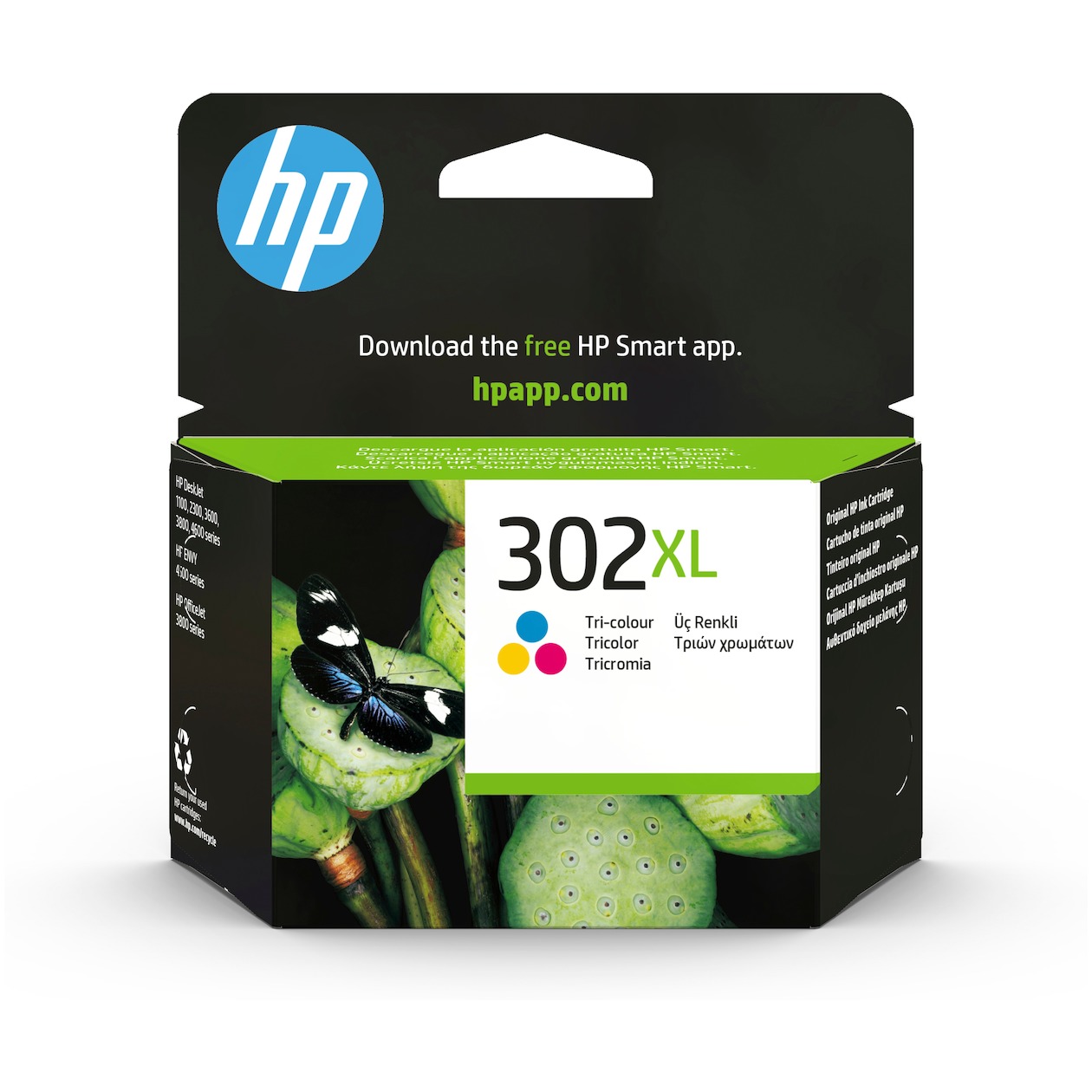 HP 302XL Cartridge Inkt