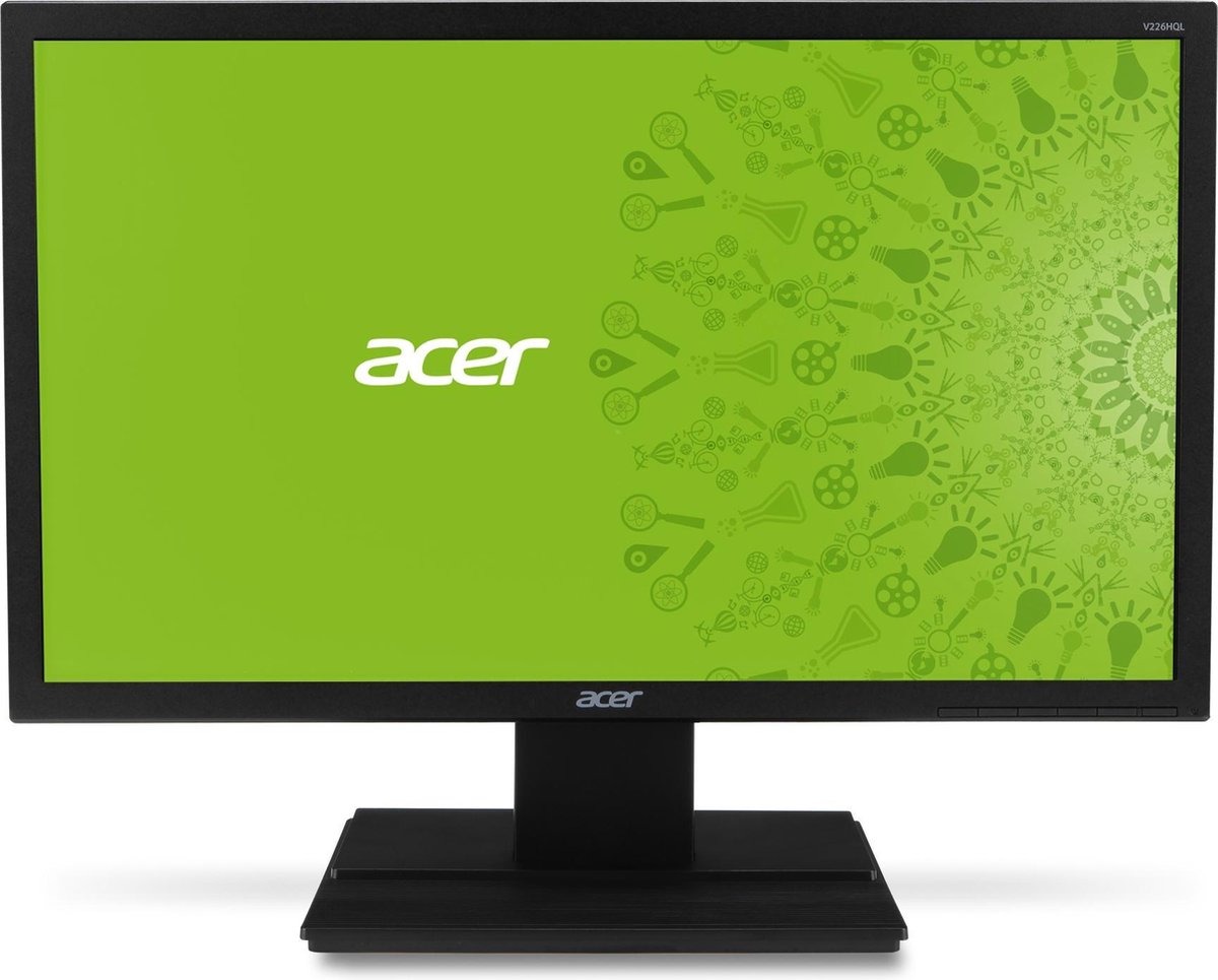 Acer V226HQLB Monitor Zwart