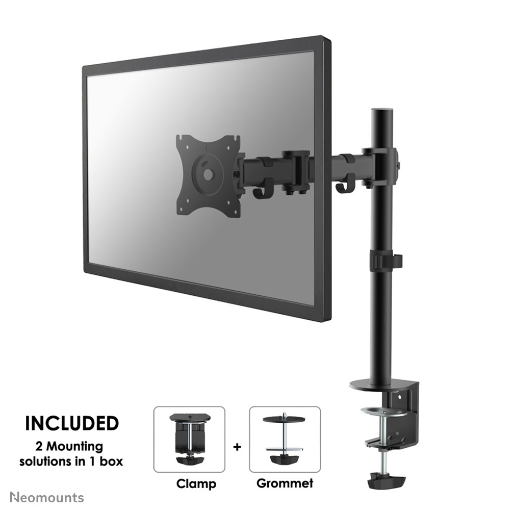 Neomounts NM-D135BLACK Monitorarm Zwart