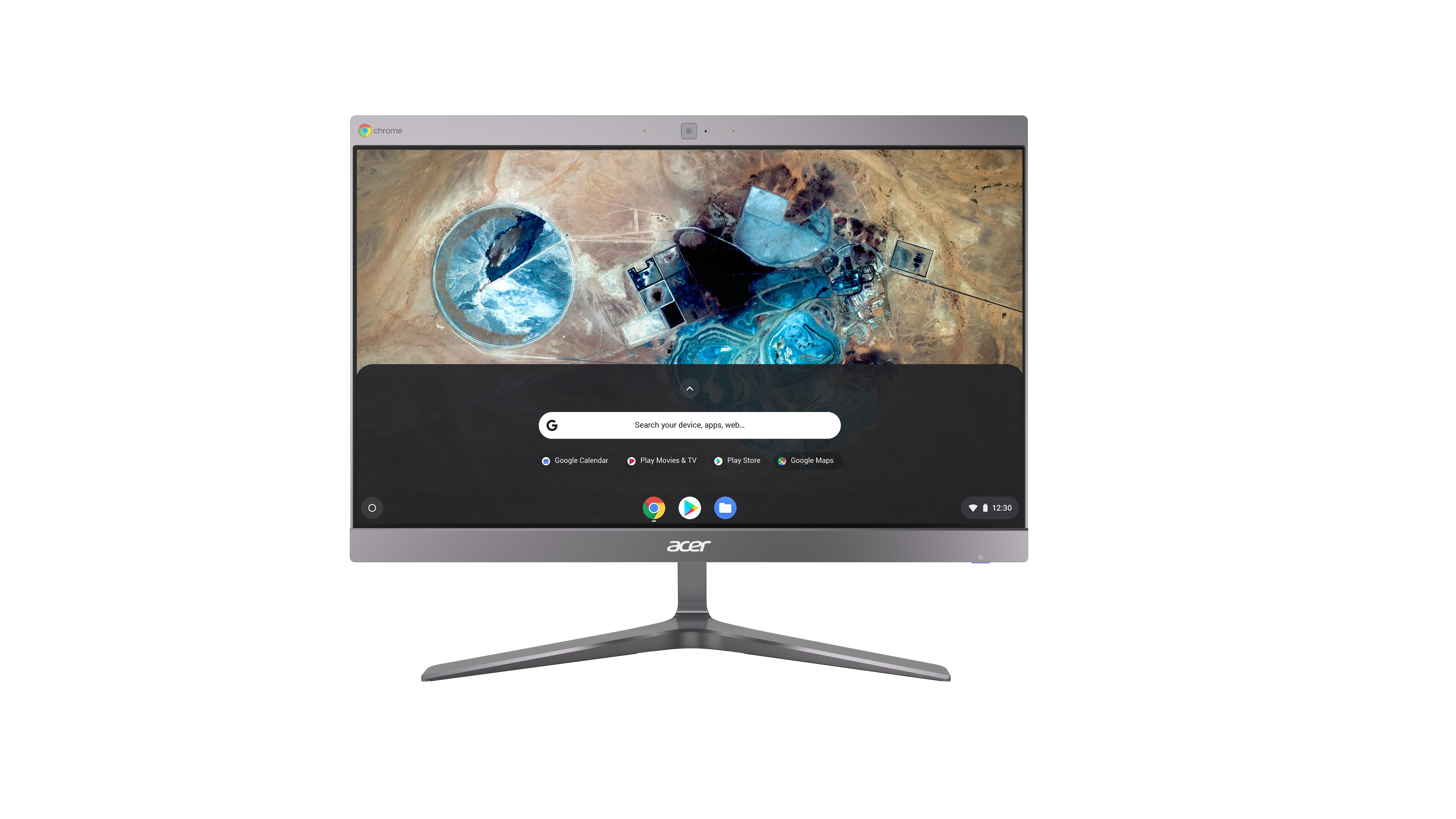 Acer Chromebase CA24I2 i3 Touch All-in-one PC Zilver