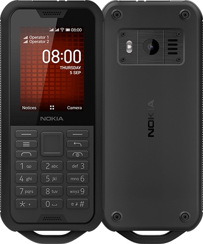 Nokia 800 Mobiele telefoon Zwart