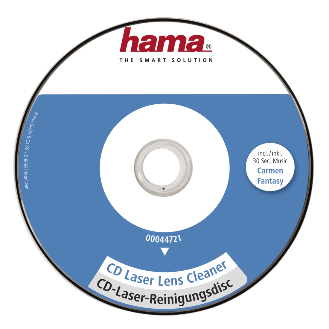 Hama Reinigingsdisc voor CD-speler Audio accessoire