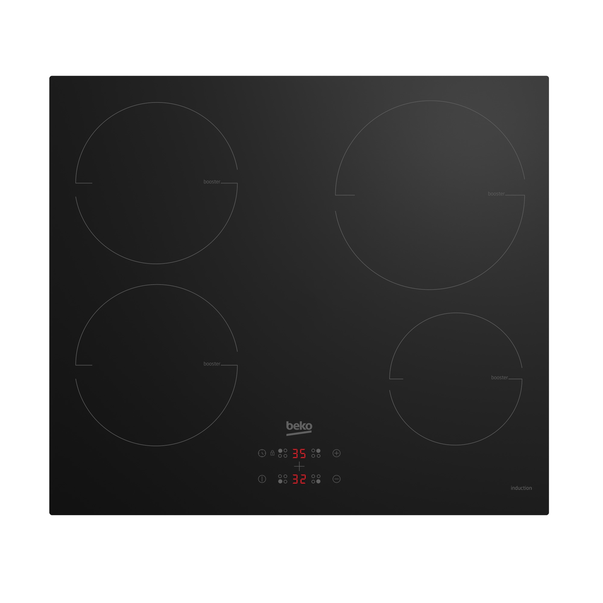 Beko HII64400MT Inductie inbouwkookplaat Zwart
