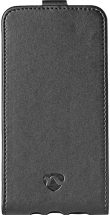 Flip Case - Flip cover voor mobiele telefoon - polyurethaan, thermoplastic polyurethaan (TPU) - zwart - voor Huawei P20 Pro