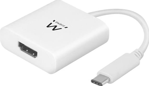 EW9822 - Externe video-adapter - USB-C - HDMI - wit