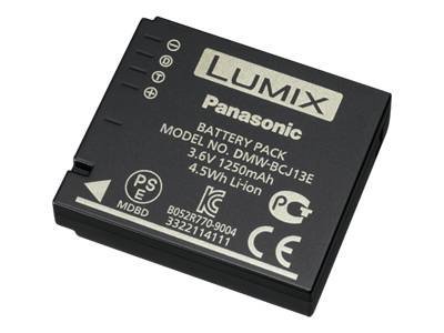 DMW-BCJ13E - Batterij voor camera Li-Ion 1250 mAh - voor Lumix DMC-LX5, LX5EB-K, LX5EF-K, LX5EG-K, LX5EP-K, LX5K, LX5W, LX7