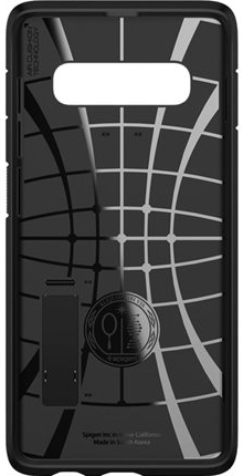 Tough Armor - Achterzijde behuizing voor mobiele telefoon - polycarbonaat, thermoplastic polyurethaan (TPU) - zwart - voor Samsung Galaxy S10