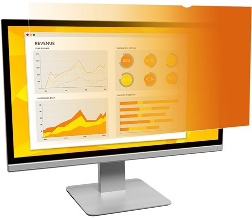 Gold Privacyfilter for 23.8" Monitors 16:9 - Privacy-filter voor scherm - 23,8" breed - goud