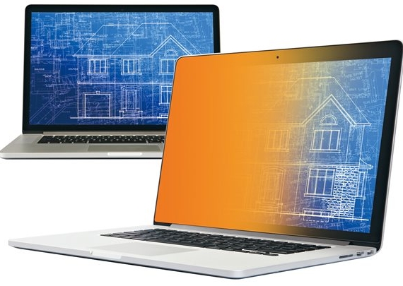 GFNAP005 Privacyfilter - privacyfilter voor notebook - 15" - voor Apple MacBook Pro (Mid 2012, Early 2013, Late 2013, Mid 2014, Mid 2015) - goud