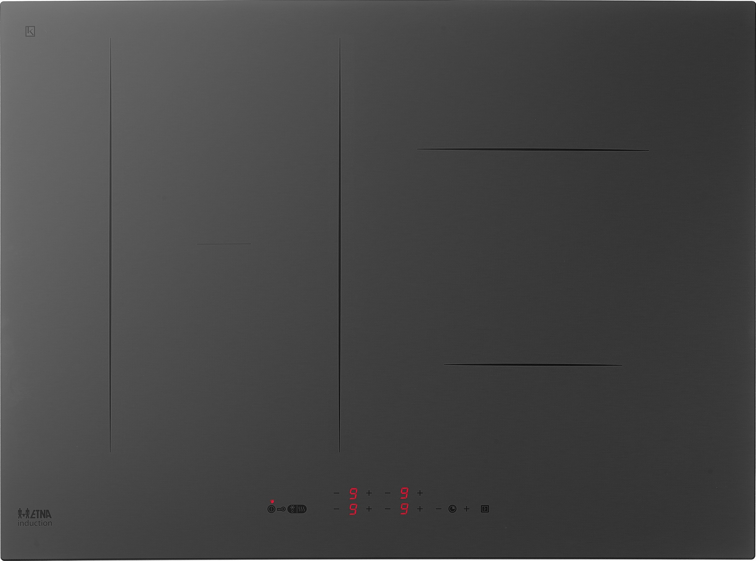 Etna KIF670DS Inductie inbouwkookplaat Zwart