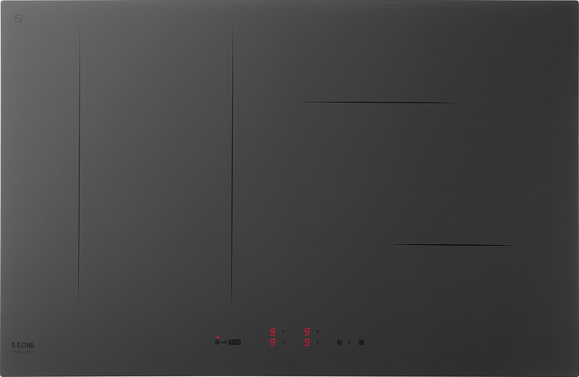 Etna KIF680DS Inductie inbouwkookplaat Zwart