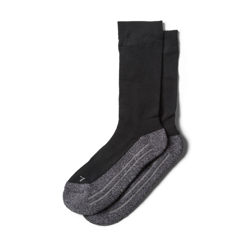 Coolmax bamboe sokken 39/42 - zwart - 2 paar