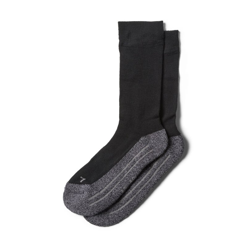 Coolmax bamboe sokken 43/46 - zwart - 2 paar