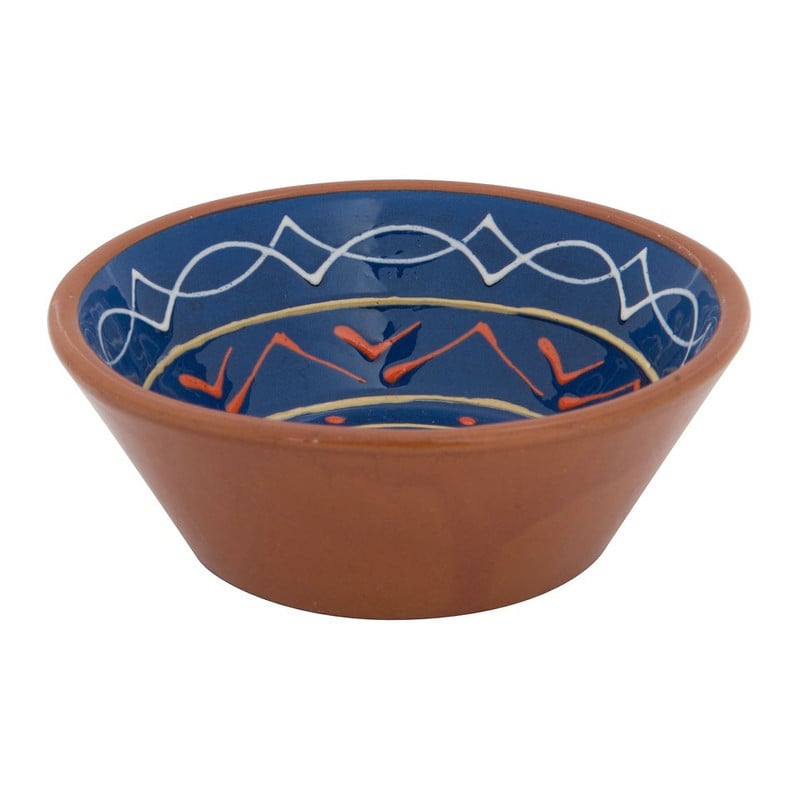 Schaal Fiesta - 11 cm - blauw
