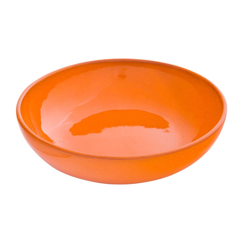 Schaal Selena - oranje - 22 cm
