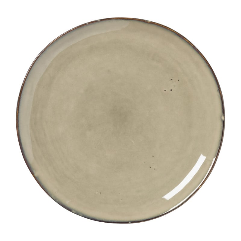 Ontbijtbord Toscane - beige - ø20.5 cm