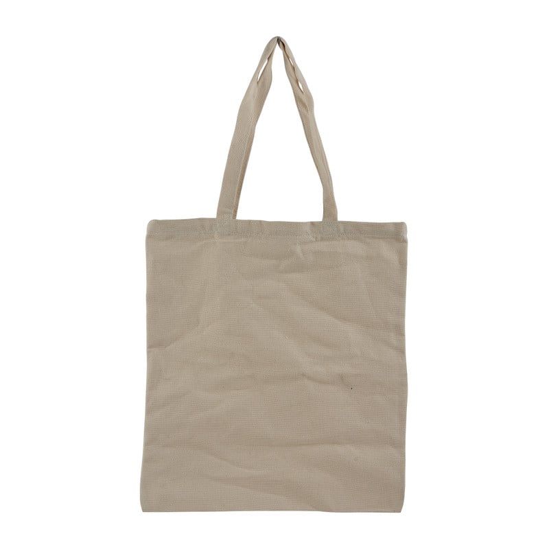 Canvas tas met hengsel - blanco