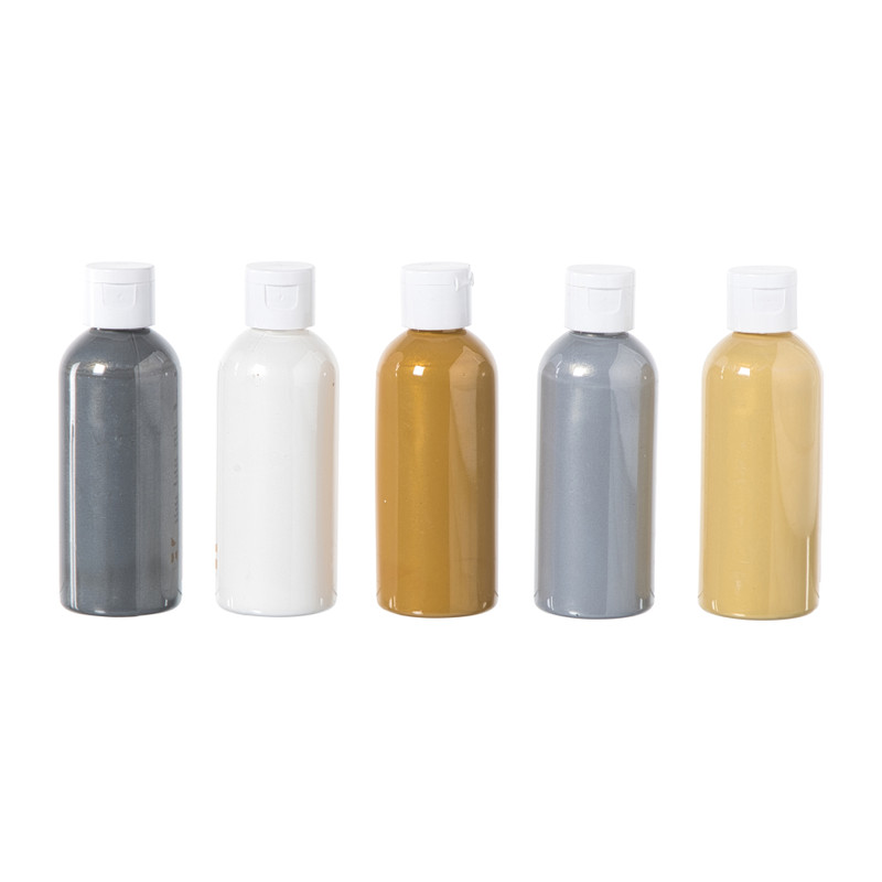 Paint pouring metallic - set van 5 - 100 ml