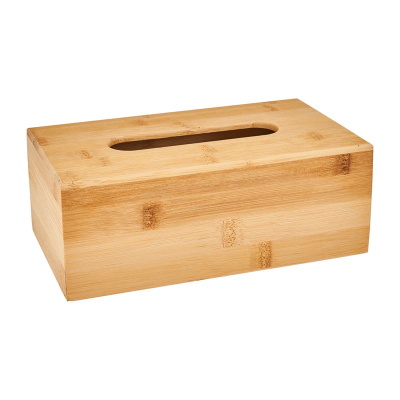 Tissue doos bamboe - 24x13,5x9 cm
