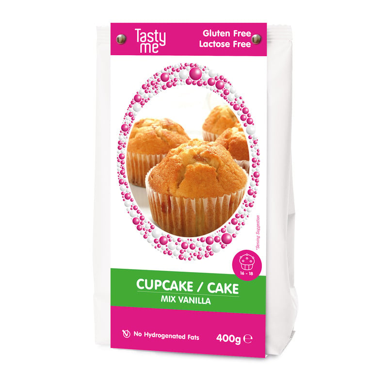 Cupcake - glutenvrij en lactosevrij - 400 gram