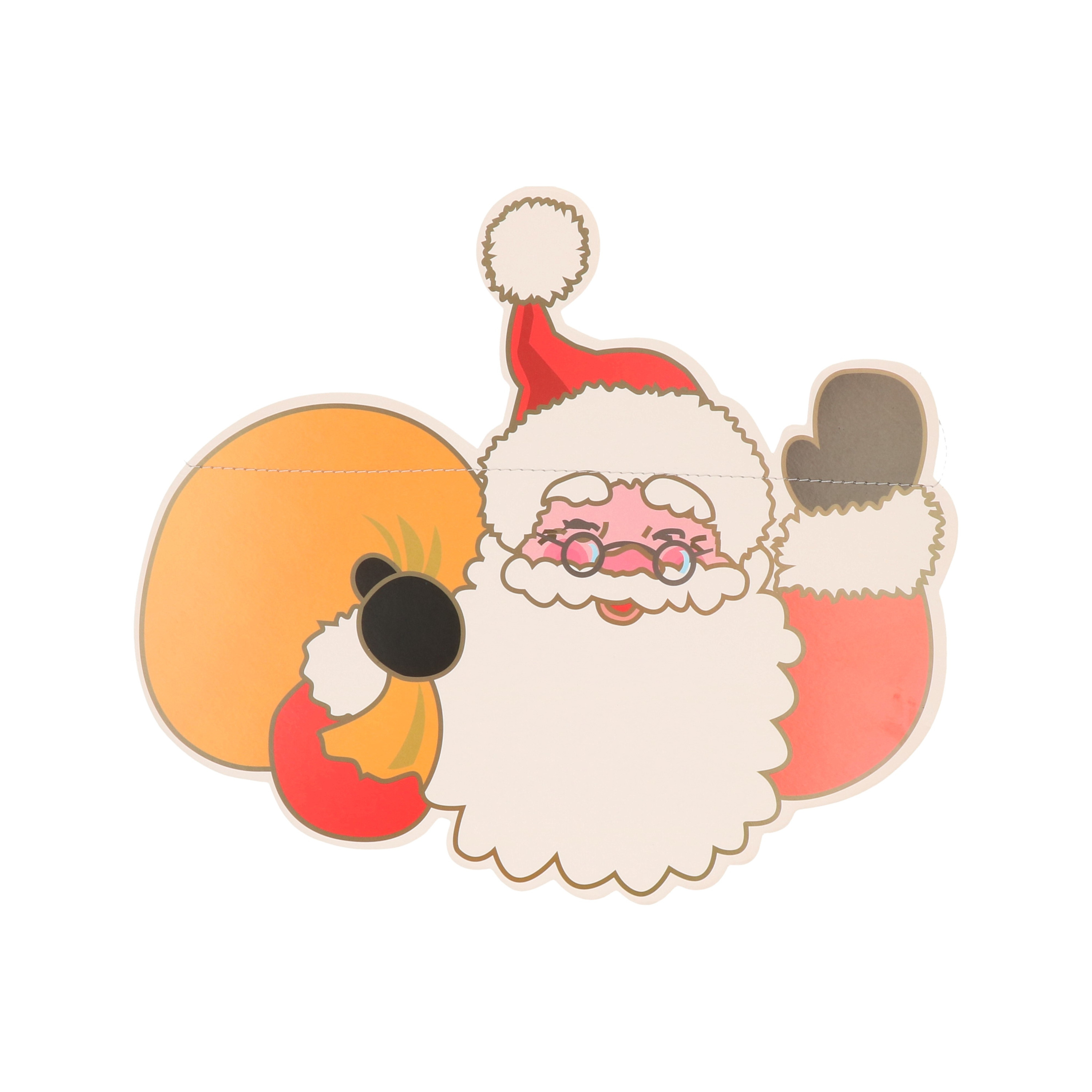 Kerstman slinger 140 cm. -