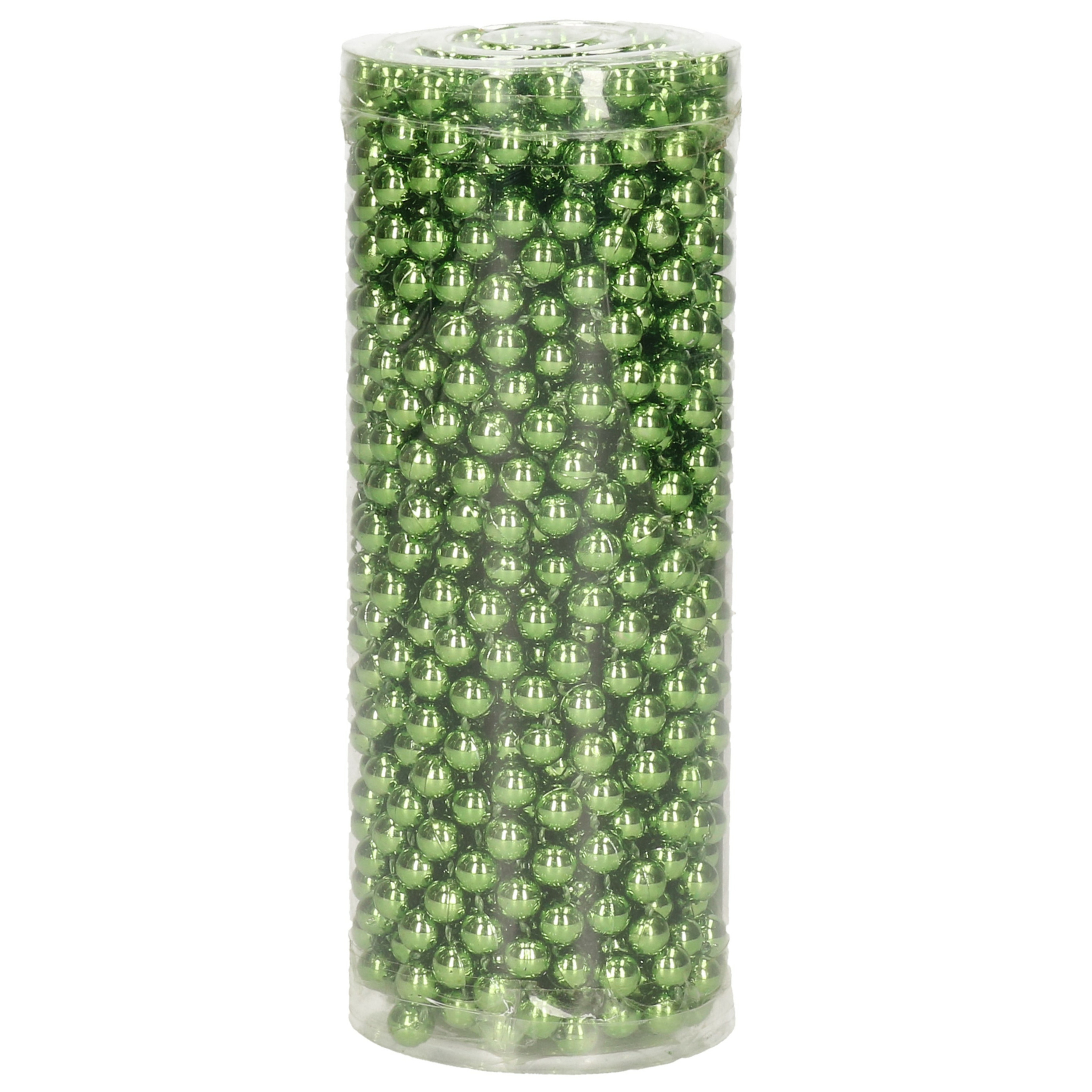 Kralenslinger - groen - 10 meter - kunststof - kerstslingers - kralen - kerstslinger -
