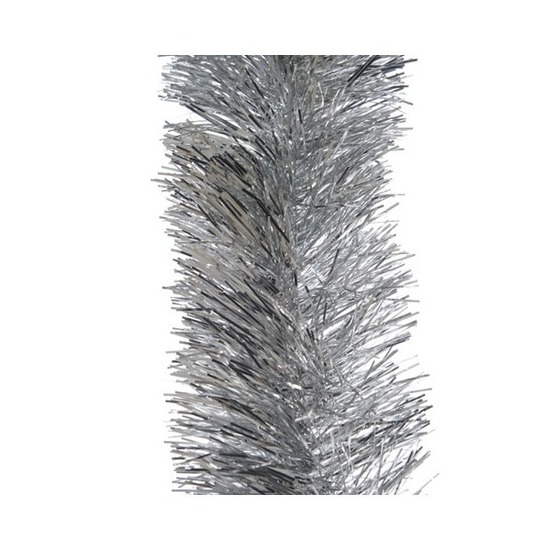 Kerstslingers - zilver - folie - 10 x 270 cm - kerstboom versieringen -