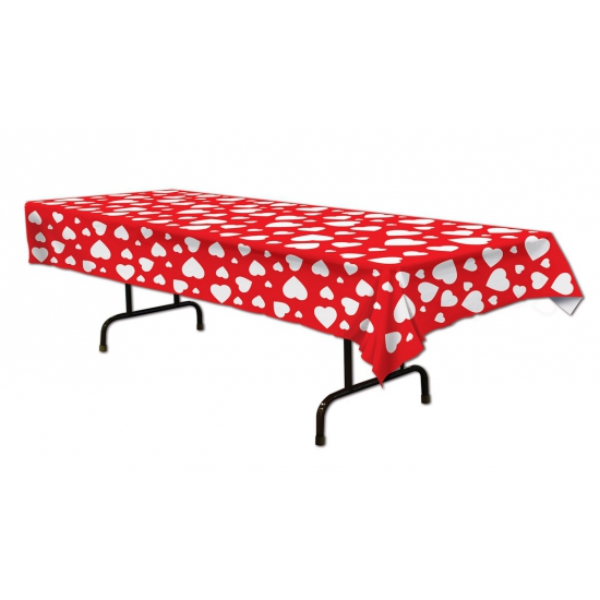 Hartjes tafelkleed 274 cm -