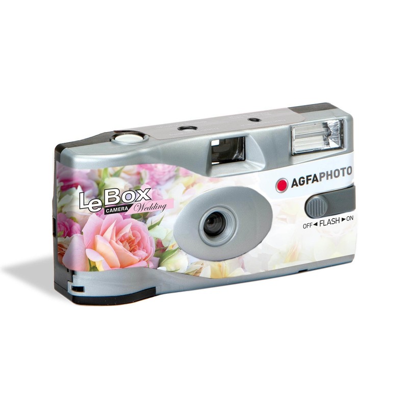 Bruiloft wegwerp camera met flitser voor 27 kleuren fotos -