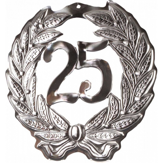 Jubileum krans 25 jaar van 40 cm -