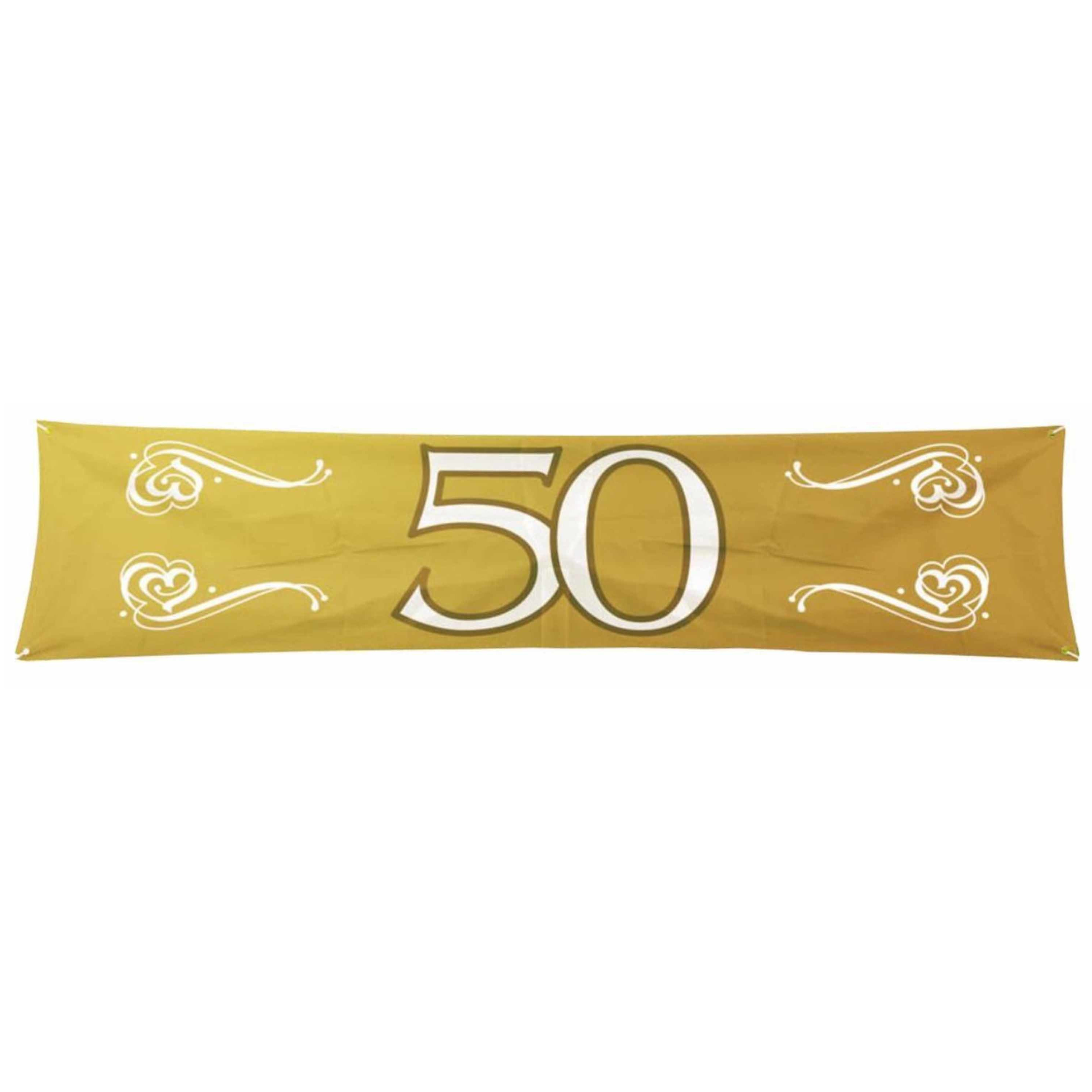 50 jaar jubileum banner -