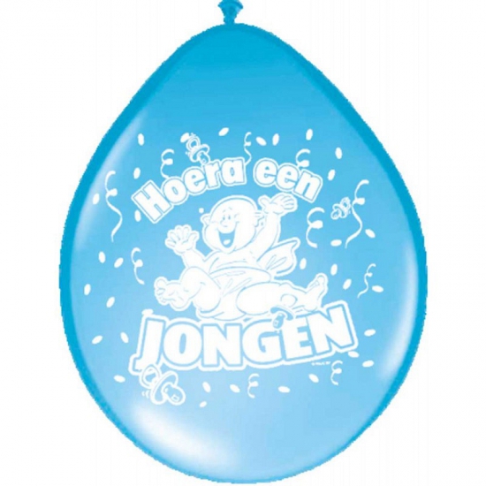 Ballonnen geboorte jongen -