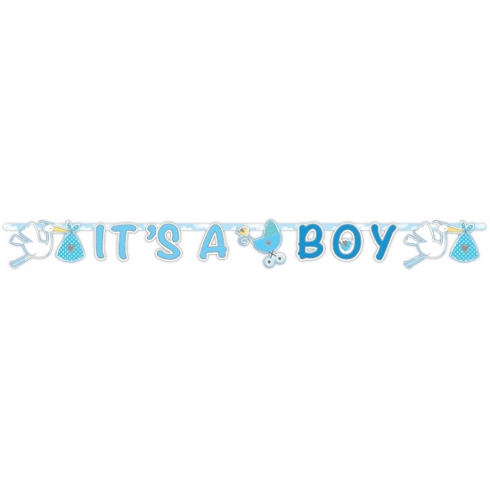 Letterslinger geboorte jongen 170 cm -