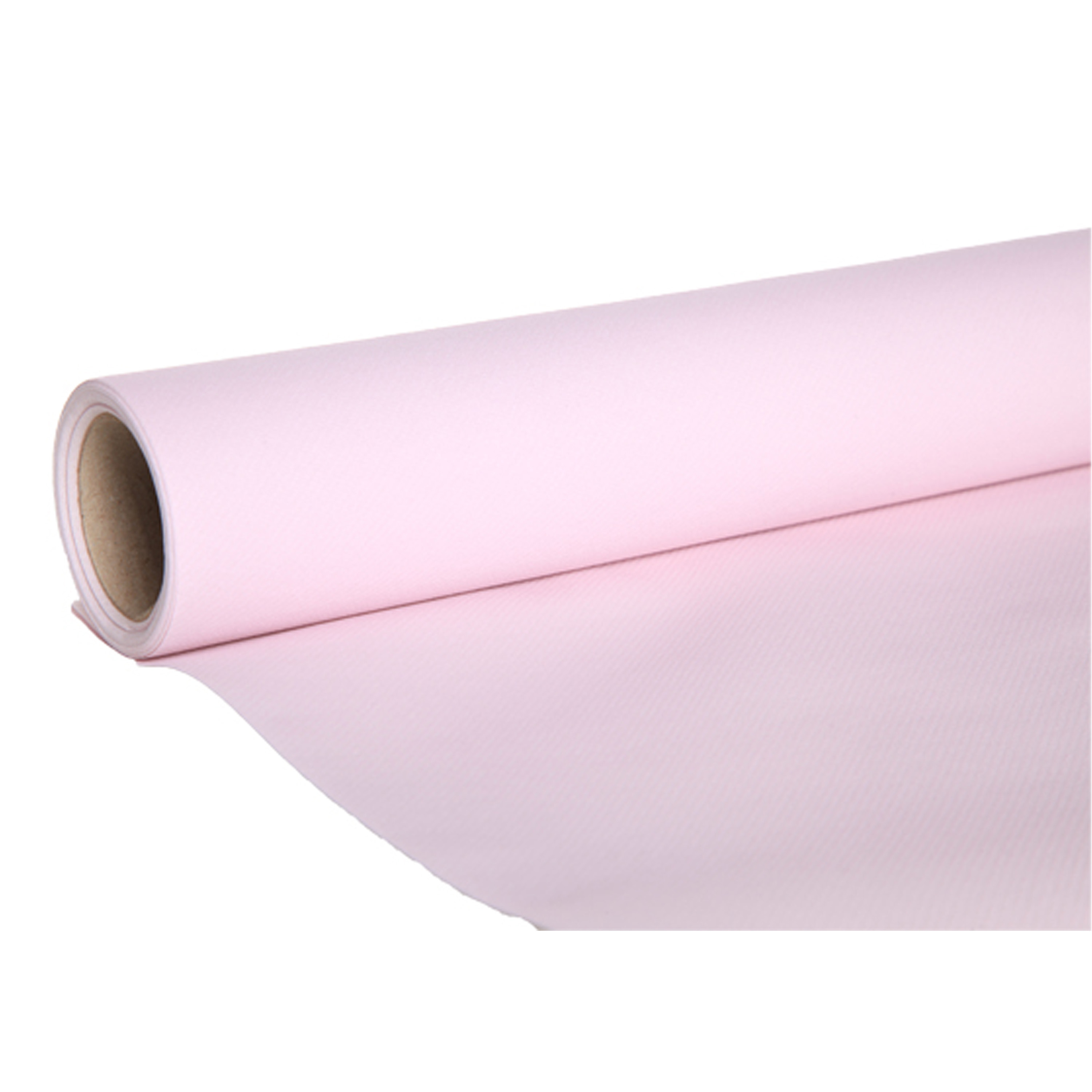 Cosy & Trendy Tafelloper - papier - licht roze - 480 x 40 cm -