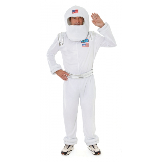 Astronauten kostuum met helm M/L -