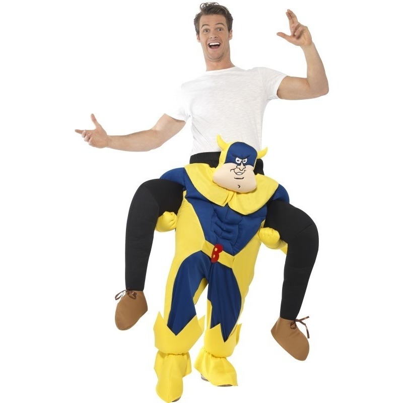 Instapkostuum bananaman voor volwassenen One size -