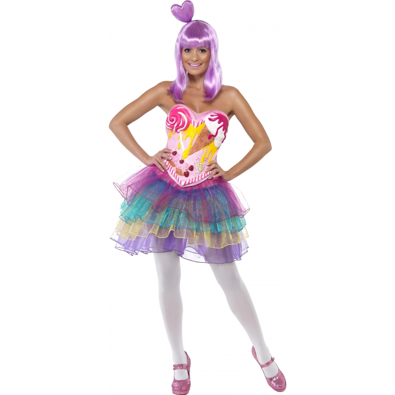 Sweet candy jurkje dames 32-34 (XS) -